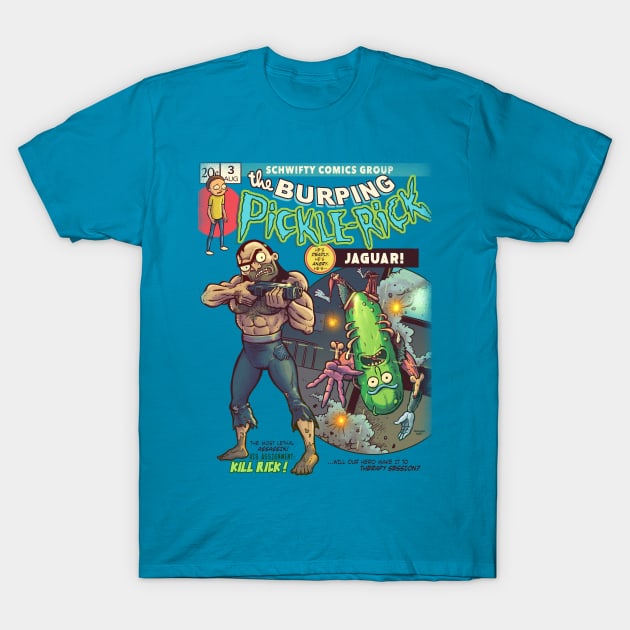 Burpin Pickle T-Shirt by DonovanAlex